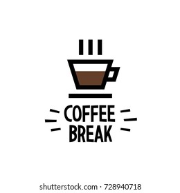 Coffee break logotype design