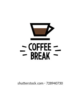 Coffee break logotype design