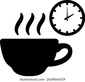 coffee break office coffee time cafe restaurant clock lunch 10427