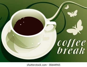 Coffee Break Print design artwork