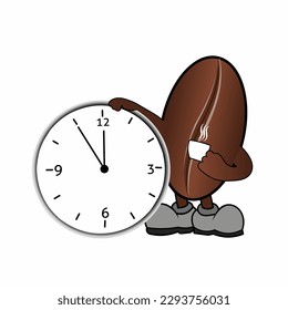 máquina de café y café, ya está mostrando tiempo para descansar, y relajando café...



