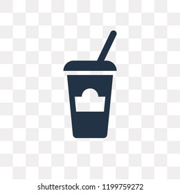 Coffee break vector icon isolated on transparent background, Coffee break transparency concept can be used web and mobile