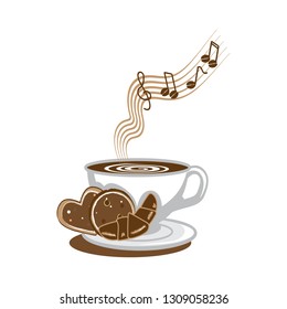 Coffee break vector illustration