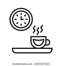 Coffee Break in vector. Illustration
