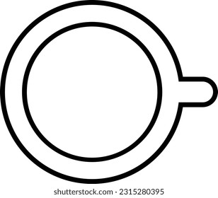 Café-Frühstücksbecher-Restaurant Außenbereich