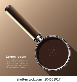 Coffee brew equipment background