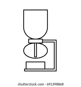 Coffee Brewing Methods Icon. Siphon
