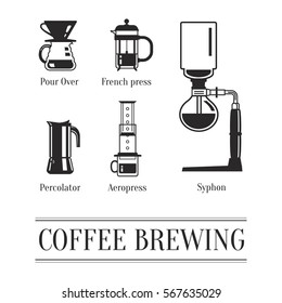 Coffee Brewing Methods. Ways To Brew Coffee