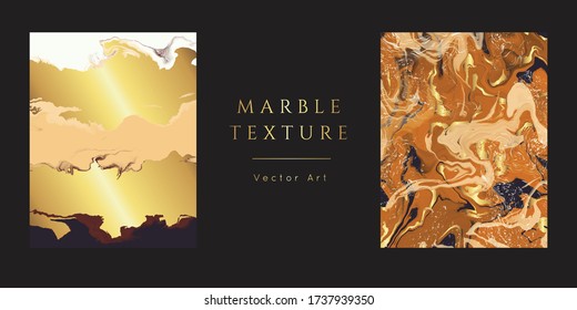 Coffee  brown gold marble abstract background template.Modern and original liquid texture.Good for design covers, presentation, 
invitation, flyers, posters, business cards and social media.