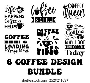 Coffee Bundle Design, Coffee Lover Designs