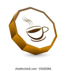 coffee button