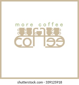 Coffee cafe icon logo-coffee cup
