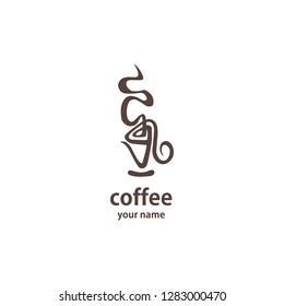 coffee cafe logo