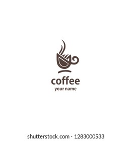 coffee cafe logo