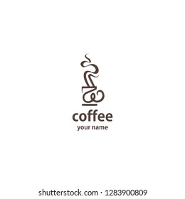coffee cafe logo