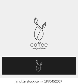 coffee cafe logo, can be used for coffee shops, cafes, restaurants, coffee brand logos etc.