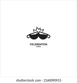 coffee cafe logo, can be used for coffee shops, cafes, restaurants, coffee brand logos etc.
