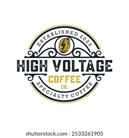 Coffee Cafe Logo design Illustration