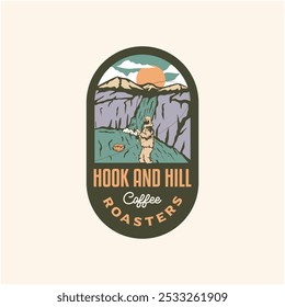 Coffee Cafe Logo design Illustration