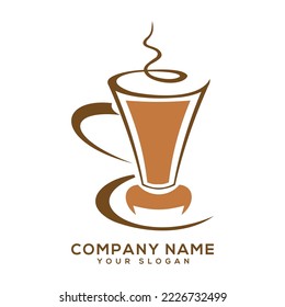 Coffee and cafe logo design inspiration template image