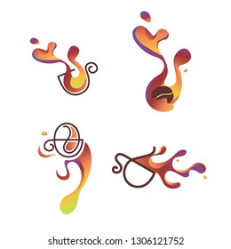 coffee cafe logo full colour