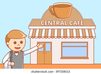 Coffee cafe restaurant