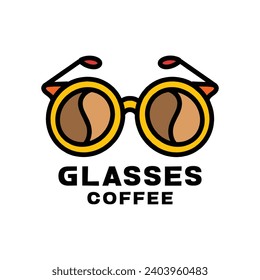 Coffee Cafe Shop Logo Vector Design illustration Emblem