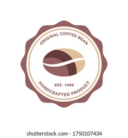 Coffee Cafe Simple Unique Icon Symbol Logo For Business. Vector Isolated.