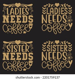 Coffee Caffeine Quotes SVG And Tshirt Design Bundle. Family Coffee Quotes SVG And Tshirt Design Bundle. Coffee Vector EPS Editable Files Bundle, can you download this bundle. svg