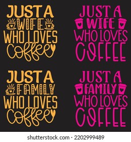 Coffee Caffeine Quotes SVG And Tshirt Design Bundle. Coffee Vector EPS Editable Files Bundle, can you download this bundle.