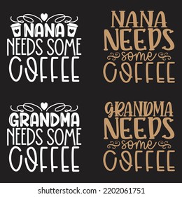 Coffee Caffeine SVG And Tshirt Design Bundle. Coffee Vector EPS Editable Files Bundle, can you download this bundle.
