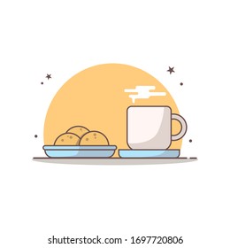 coffee and cake design template
