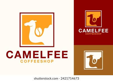Coffee Camel Dessert Logo Design