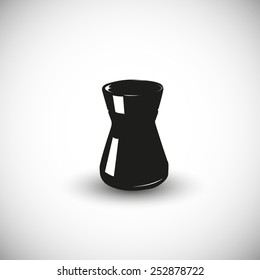 Coffee can illustration - 3d view design.