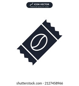 coffee candy icon symbol template for graphic and web design collection logo vector illustration