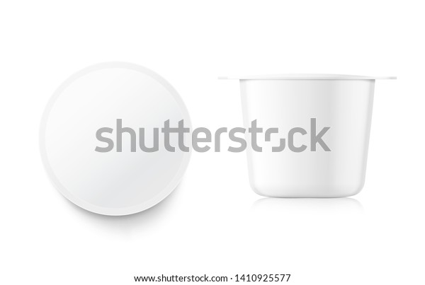Download Coffee Capsule Mockup Vector Illustration On Stock Vector Royalty Free 1410925577