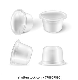 Coffee capsules for coffee machines.