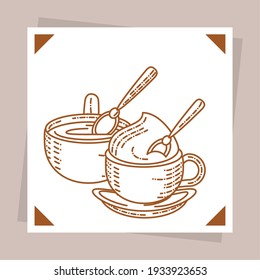 coffee capuccino latte fresh beverage