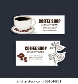 Coffee Card, Vector desing