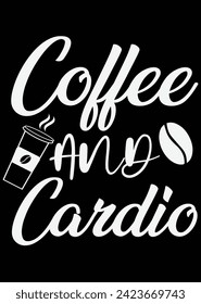 
Archivo de corte de café y de pasos cardio para máquina de corte