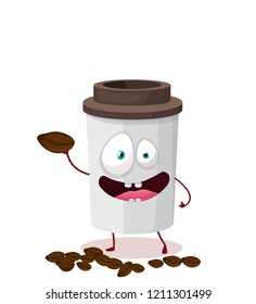 coffee cartoon character