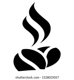 coffee cean roasted vector art