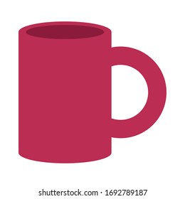 coffee ceramic mug isolated icon vector illustration design