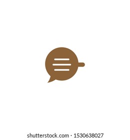 Coffee Chat graphic design template simple illustration