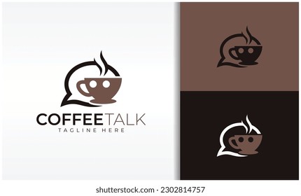 Coffee And Chat Logo Design