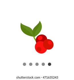 Coffee cherry icon