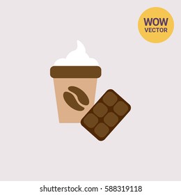 Coffee and chocolate