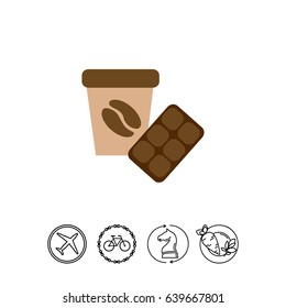 Coffee and chocolate