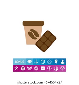 Coffee and chocolate