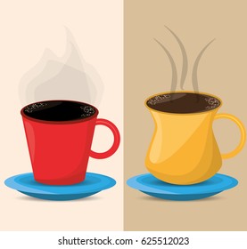 coffee chocolate cup hot beverage design